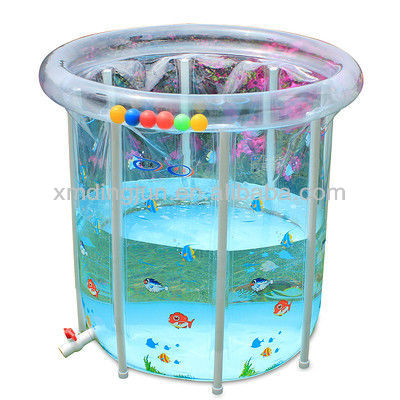 inflatable plastic bathtub for baby