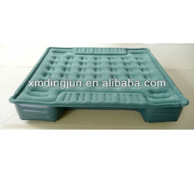 inflatable car air bed made of PVC & flocked, air beds for truck